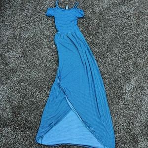 Long off the shoulder dress